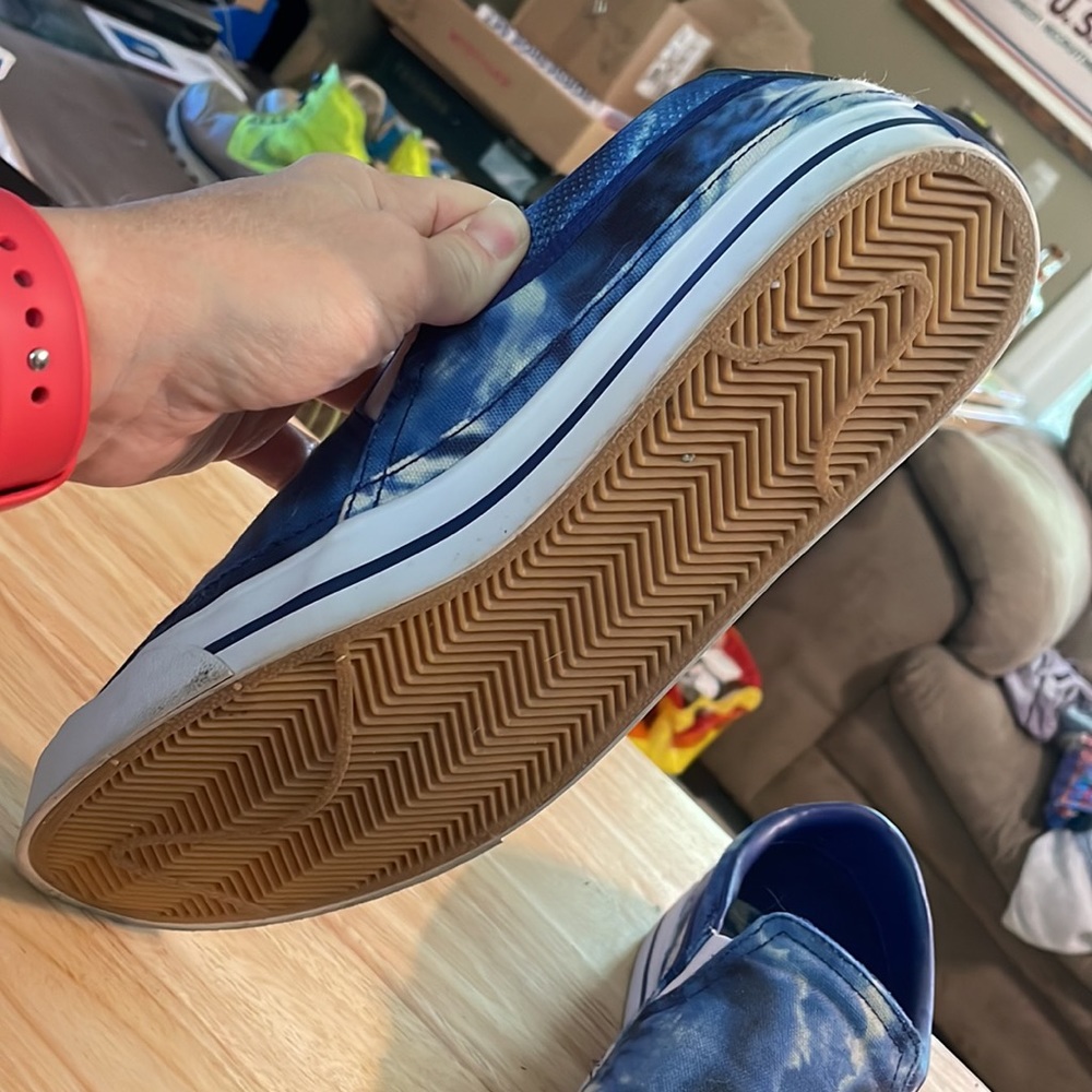Men’s Tie-Dye Slipons, US 9.5 / UK 43. - Picture 3 of 3